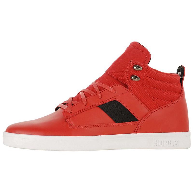 Buty Supra BANDIT MID - Buty Skate Męskie - Czerwone (SJUE-81402)